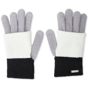🆕 Steve Madden Women's Color-Blocked Long Cuff Magic Gloves